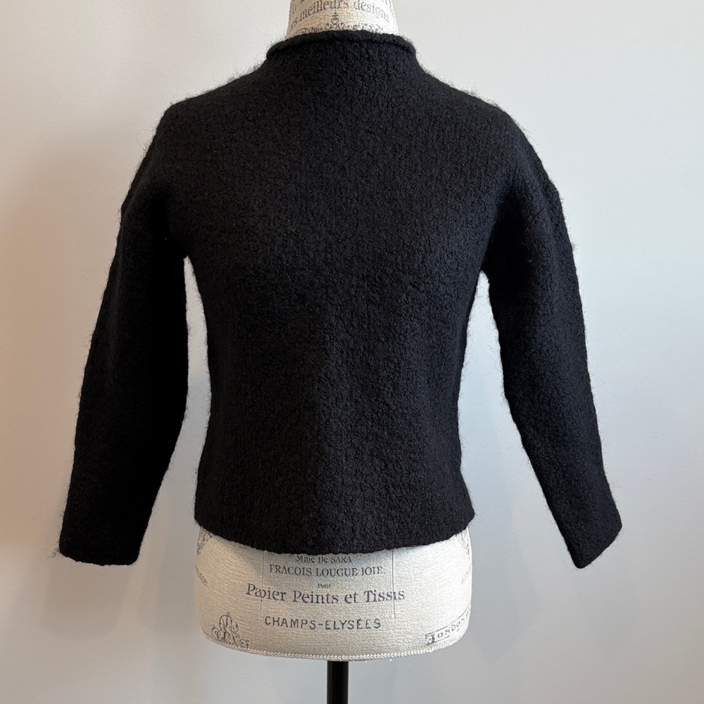 J. Crew Black Turtleneck Sweater